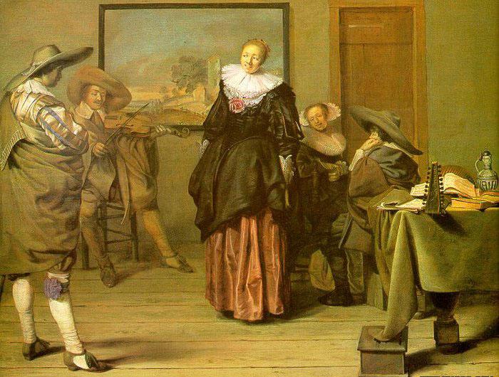 CODDE, Pieter The Dancing Lesson